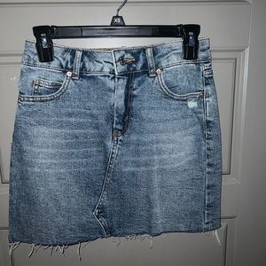 Denim skirt